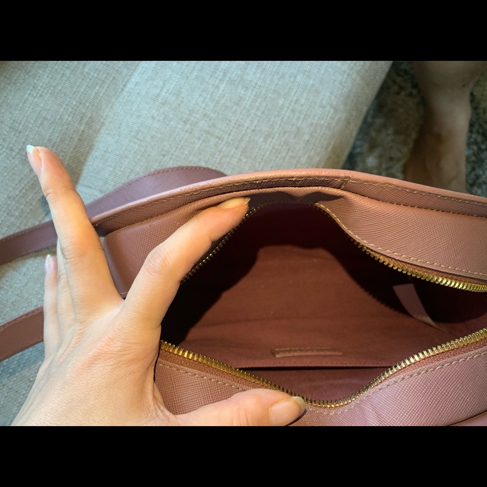 A.P.C. Saffiano Half Moon Bag Sac Demi-Lune - Picture 9 of 11